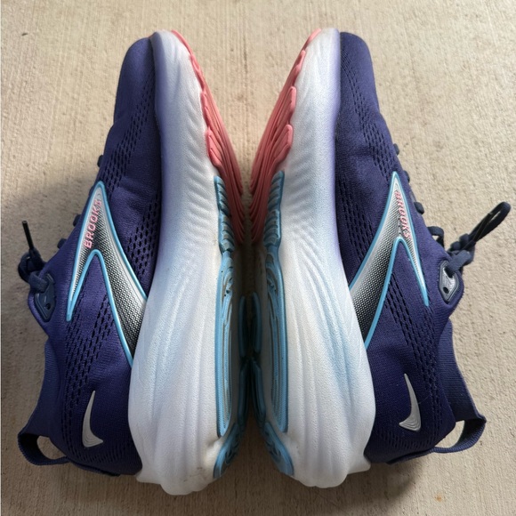 Brooks Blue Ribbon Peacoat Glycerin 22 Sneakers 9 Wide - Picture 3 of 11